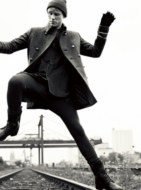 STEFAN HEINRICHS GQ STYLE EDITORIAL ARBEITERAUFSTAND