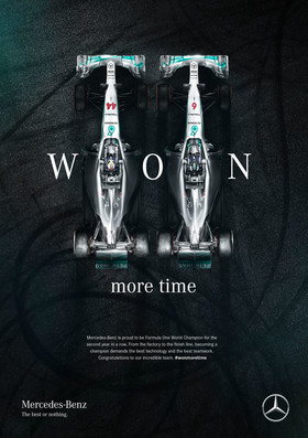 Mercedes-F1 - Siegerkampagne 