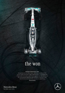 Mercedes-F1 - Siegerkampagne 