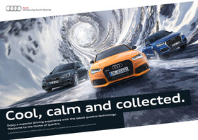 AUDI - Quattro - Snow-Spiral - FULL-CGI - Kampagne
